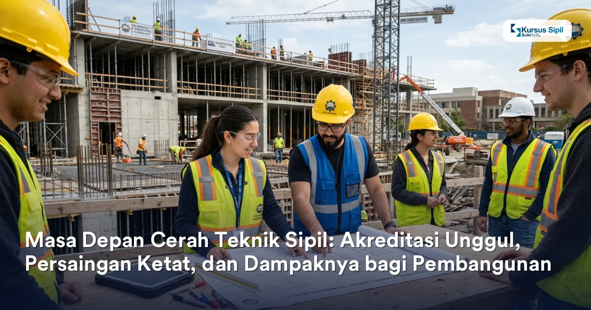 Masa Depan Cerah Teknik Sipil: Akreditasi Unggul, Persaingan Ketat, dan Dampaknya bagi Pembangunan