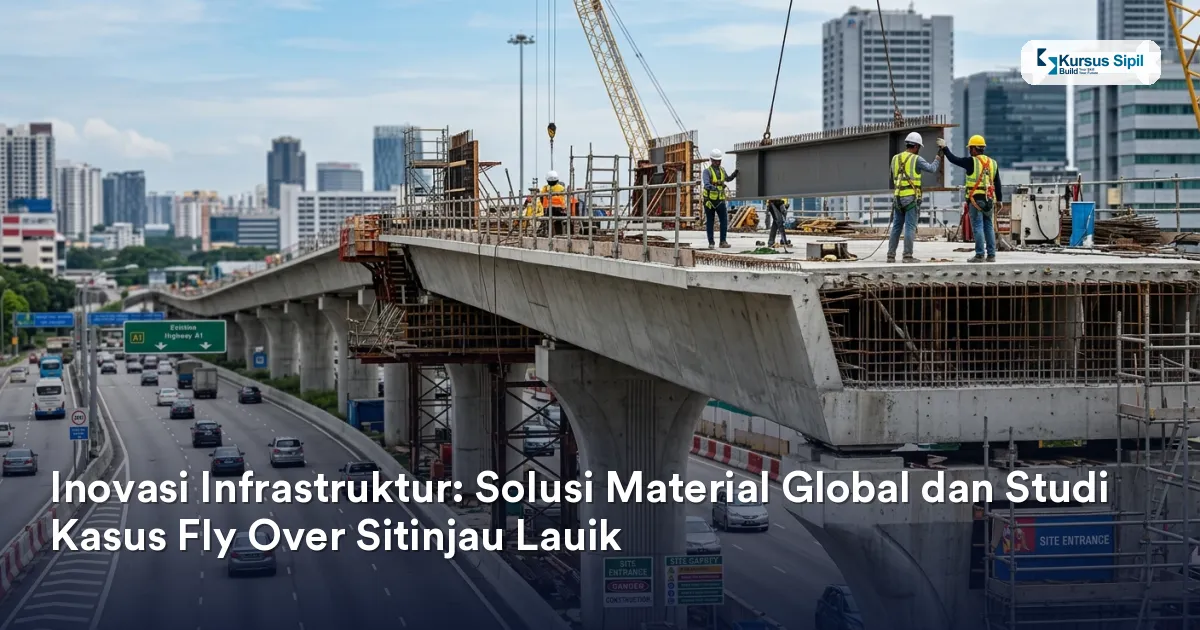 Inovasi Infrastruktur: Solusi Material Global dan Studi Kasus Fly Over Sitinjau Lauik