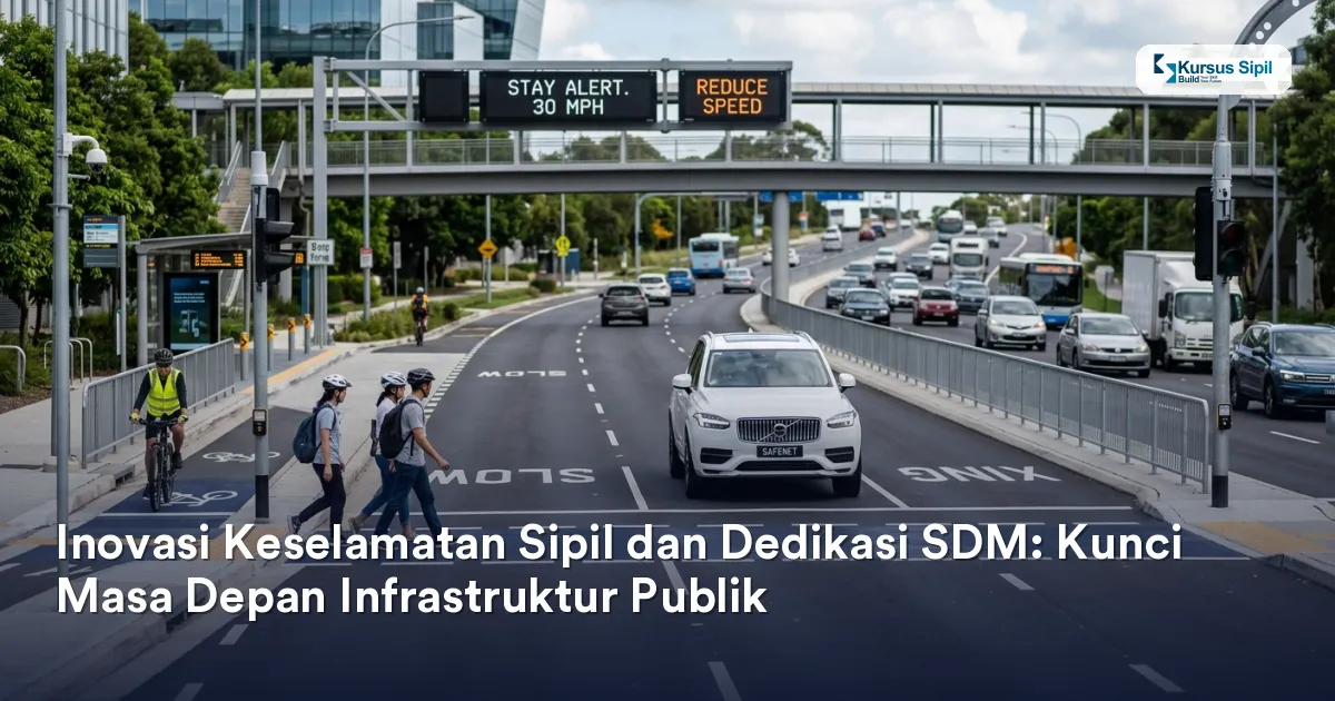 Inovasi Keselamatan Sipil dan Dedikasi SDM: Kunci Masa Depan Infrastruktur Publik