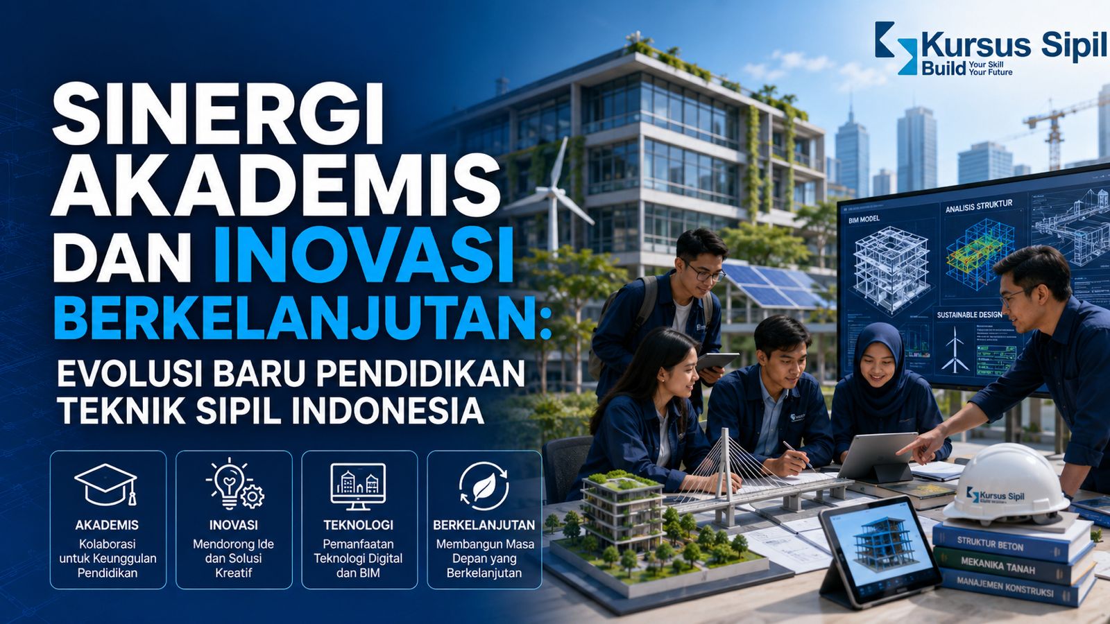 Sinergi Akademis dan Inovasi Berkelanjutan: Evolusi Baru Pendidikan Teknik Sipil Indonesia