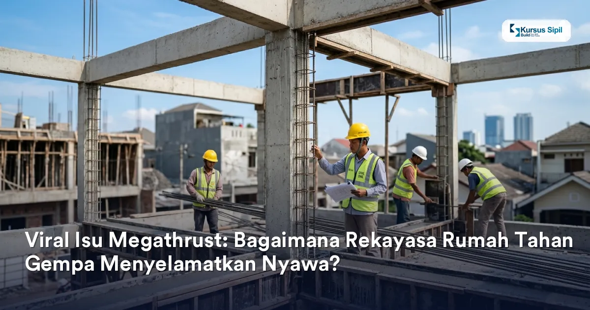 Viral Isu Megathrust: Bagaimana Rekayasa Rumah Tahan Gempa Menyelamatkan Nyawa?