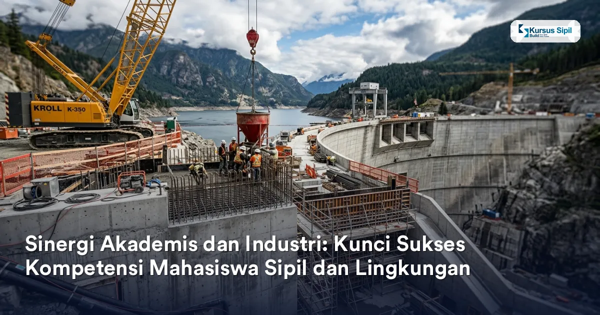 Sinergi Akademis dan Industri: Kunci Sukses Kompetensi Mahasiswa Sipil dan Lingkungan