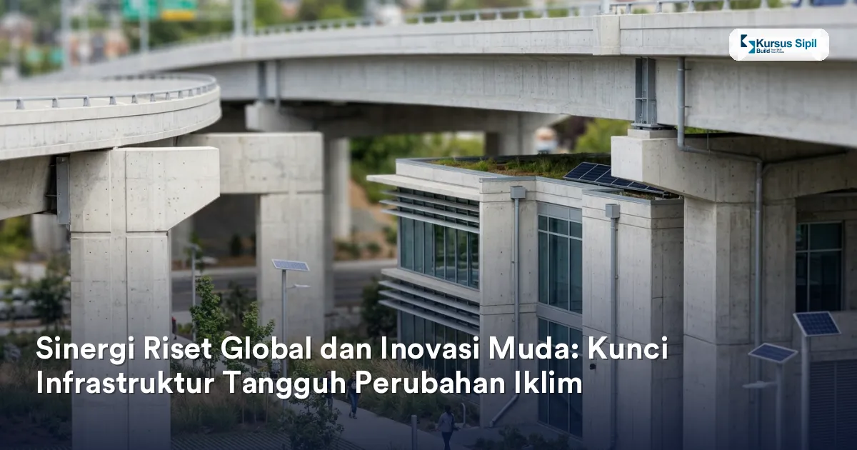 Sinergi Riset Global dan Inovasi Muda: Kunci Infrastruktur Tangguh Perubahan Iklim