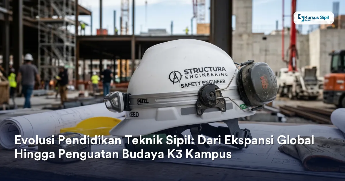 Evolusi Pendidikan Teknik Sipil: Dari Ekspansi Global Hingga Penguatan Budaya K3 Kampus