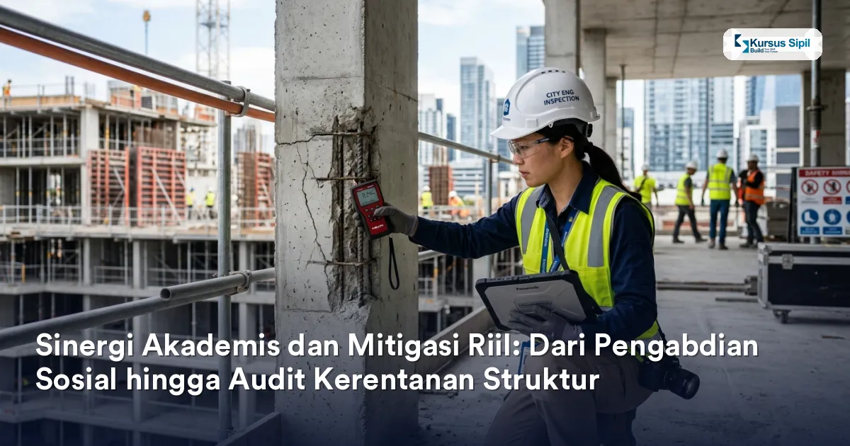 Sinergi Akademis dan Mitigasi Riil: Dari Pengabdian Sosial hingga Audit Kerentanan Struktur